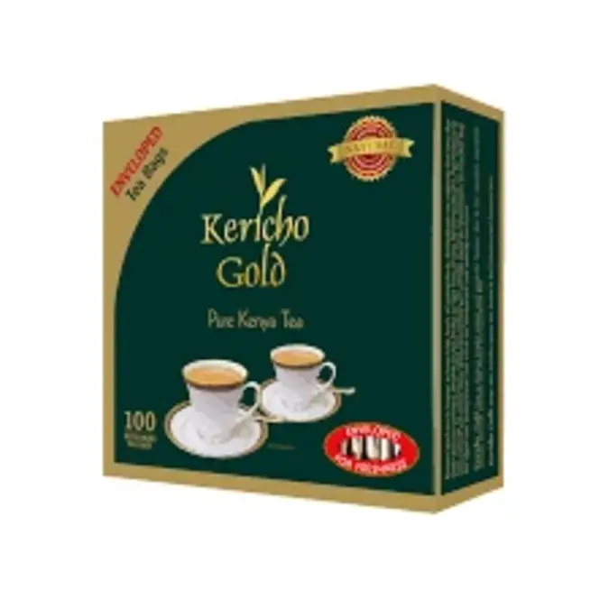 Kericho Gold Enveloped Tea 100 Bags